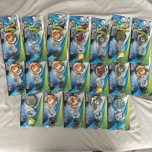Beyblade Burst Turbo Slingshock Metal Spinning Tops Beyblade (19 pieces)